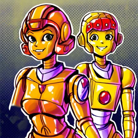 Bo And Boo - Mighty Orbots (Fanart) v1 Pony