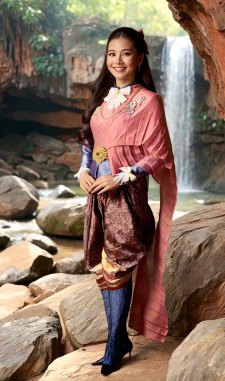 ChongKraben Sabai (Thai Clothes) โจงกระเบนสะไบ SDXL v1.0