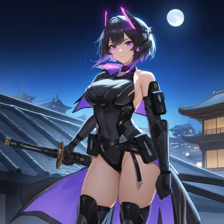 Tsukuyomi - Aether Gazer (4 Outfits)