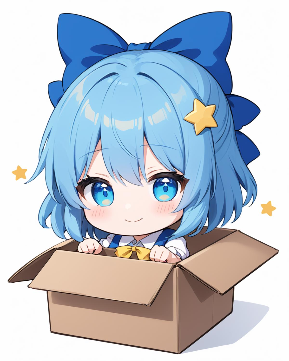 XL | touhou|东方 projcet 琪露诺/チルノ/Cirno image by kitarz