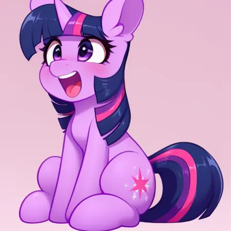 Twilight Sparkle Flat Style