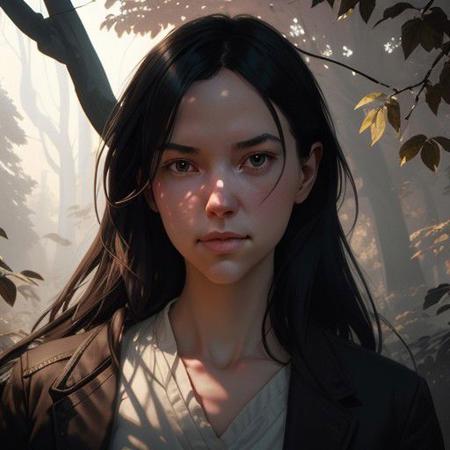 Portrait of a person with no head or face. From the neck come out a lot of branches and wood, unreal engine, greg rutkowski, loish, rhads, beeple, makoto shinkai and lois van baarle, ilya kuvshinov, rossdraws, tom bagshaw, alphonse mucha, global illumination, detailed and intricate environment
