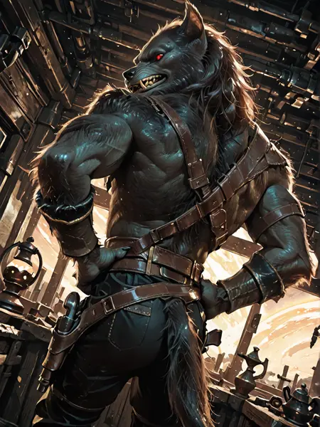 Brutus Space Werewolf of the Skeleton Crew (Star Wars)