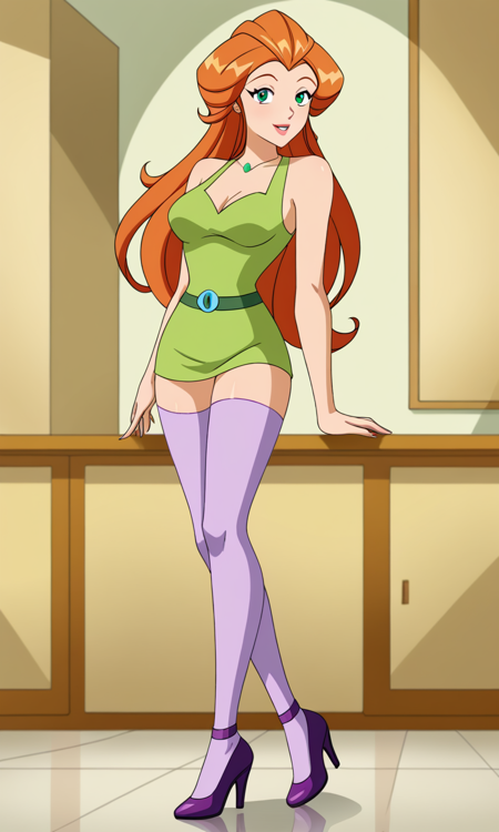 Sam dress Green v2.0