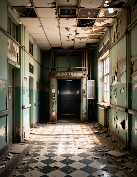 old freight elevator pony v1.0