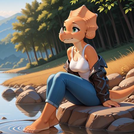 Anthro Cera (land before time) v1.0