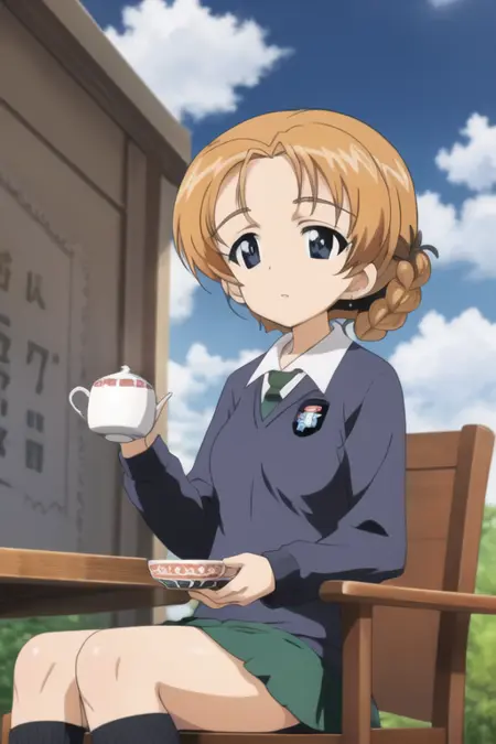 Orange Pekoe | Girls und Panzer | ガールズ&パンツァ