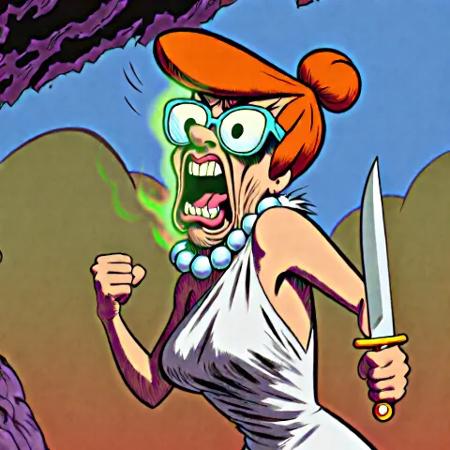 Wilma Flintstone memes (flux) v1.0