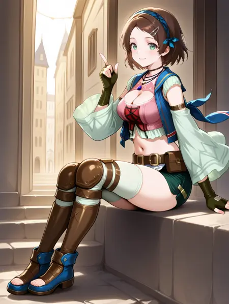 Nina Deforges ニーナ・デフォルジュ | STAR OCEAN : The Divine Force