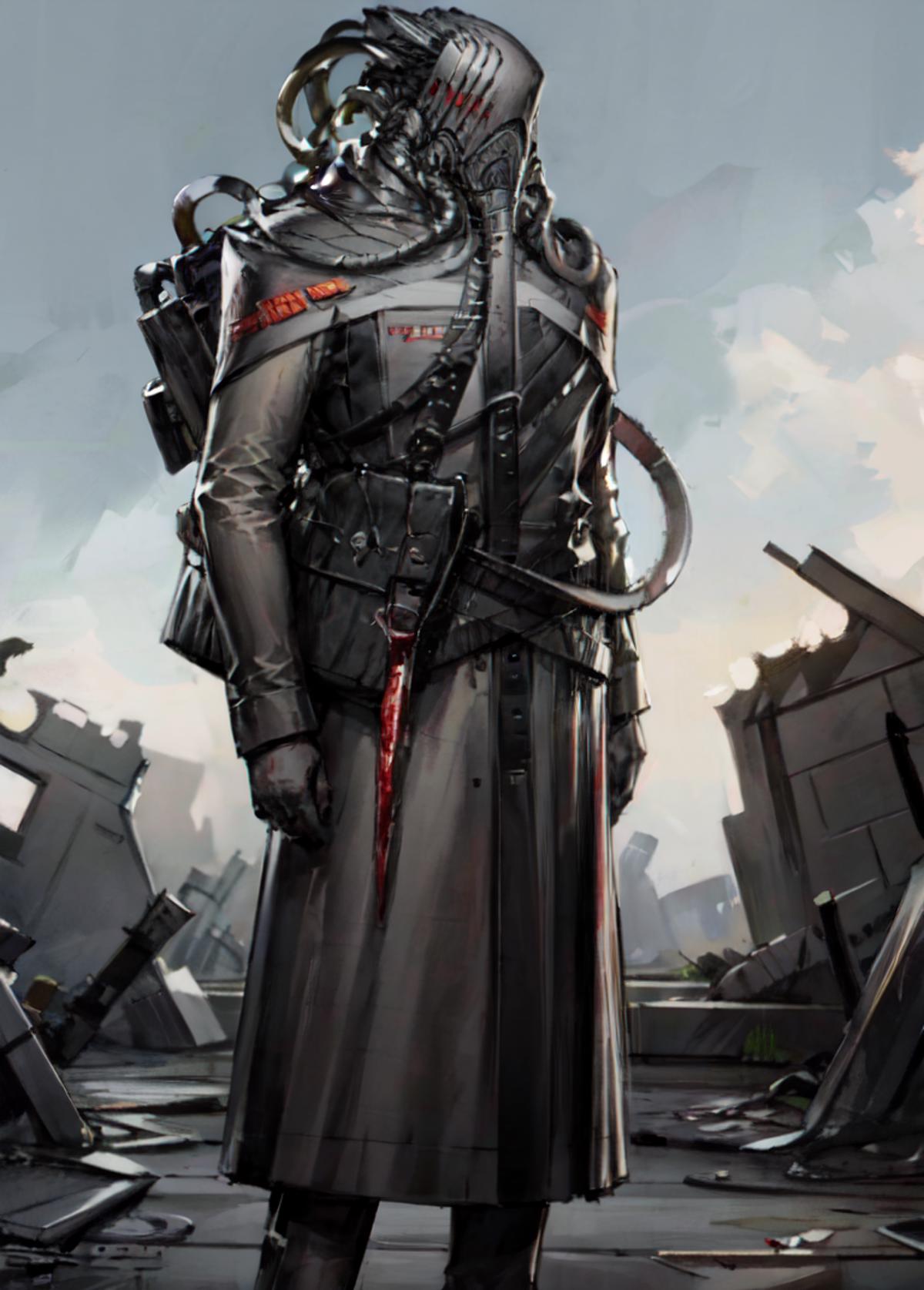 empire blade arknights（明日方舟皇帝的利刃） v1.0 Stable Diffusion LoRA Civitai