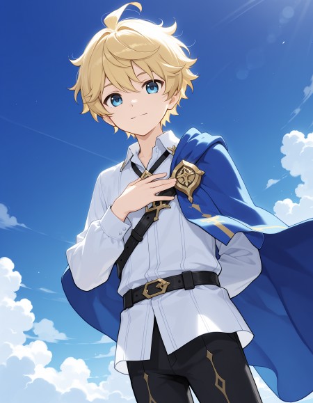 Genshin Impact Style | Male Teen Focus Noob