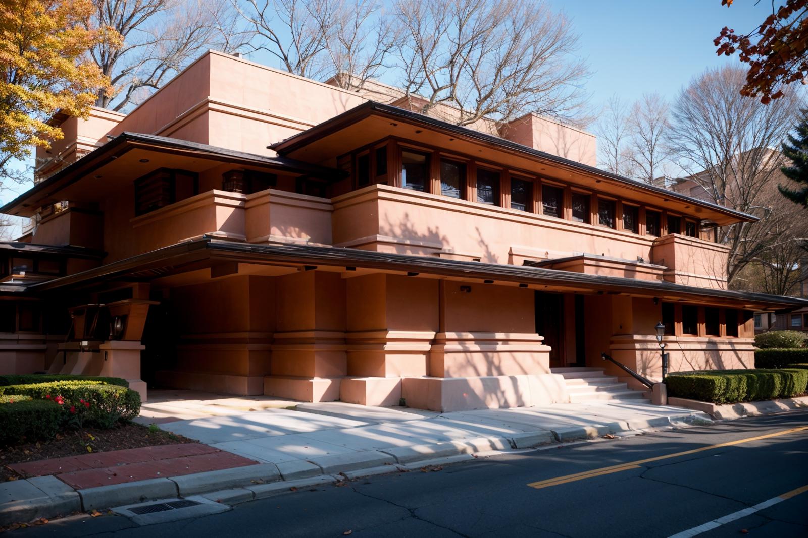 Frank Lloyd Wright Style Architecture image by thorenx1706632