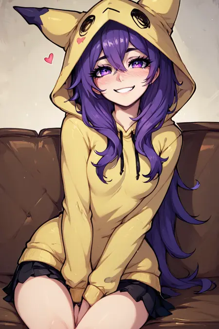 Mimikyu Hoodie: Mimi-Cutie (Pokemon) [Pony & SD1.5]