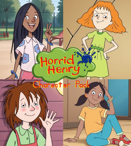 Horrid Henry Character Pack [COMMISSION] Gorgeous Gurinder v1.0