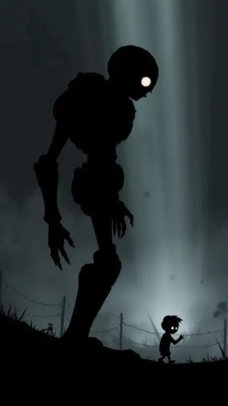 Limbo Game Style | Silhouette