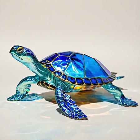 Blue glass turtle,
Broken glass effect,
bottom of the water in the background,
stunning,
something that doesn't even exist,
to be mythical,
energy,
molecular,
textures,
iridescent and luminescent scales,
breathtaking beauty,
pure perfection,
divine presence,
unforgettable,
impressive,
breathtaking beauty,
Volumetric light,
will have,
rays,
bright colors reflect