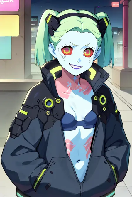 Rebecca | Pony XL | Cyberpunk: Edgerunners