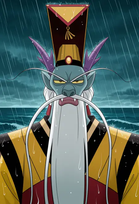 Dragon King of the East Sea from The Legend of Nezha