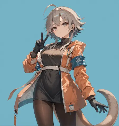 [Arknights] Mayer [Standart outfit + "Visionblazer in the Courtyard"]