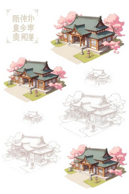 DT_Oriental Ancient Architecture Design_Diverse Style Generation v1.0