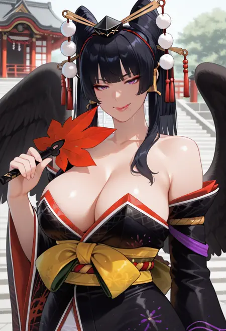 Nyotengu - Dead or Alive l IllustriousXL (3 Outfits + Hairstyles)