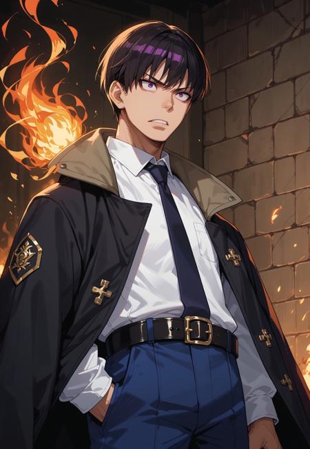 Takigi Oze - Fire Force (Pony XL) V1