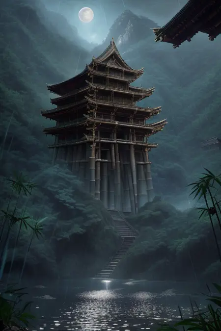 TTfantasy East background/ 东方魔幻背景/ファンタージ東方背景