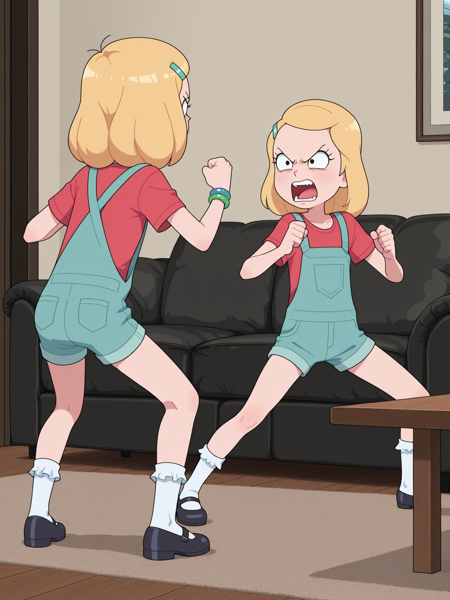 Beth Sanchez Twins - Rick and Morty IL V1