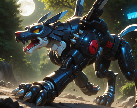 Blackmetalgarurumon (Digimon) (Illustrious) (AD) v1.0