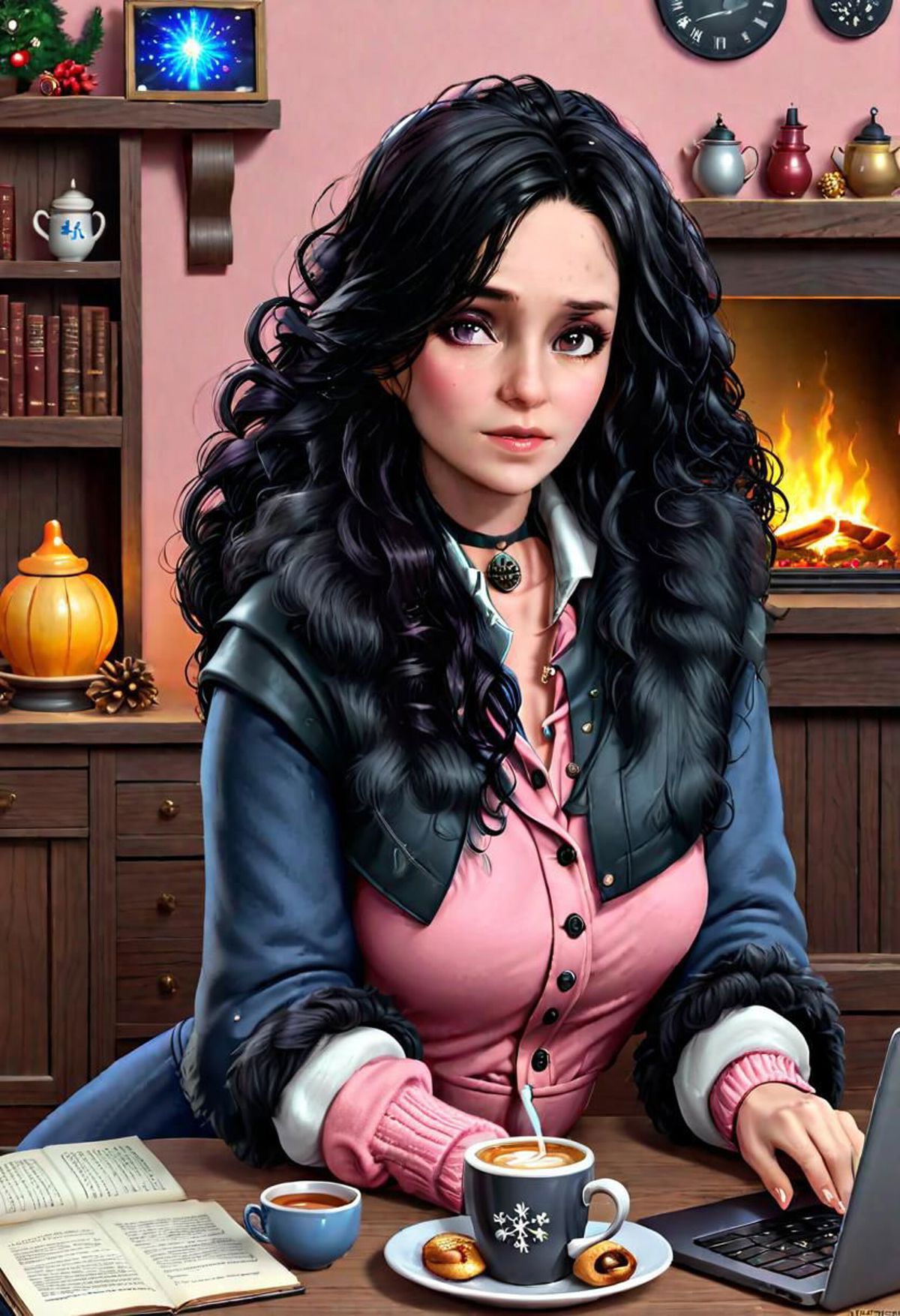 Yennefer (Witcher 3 Game) SDXL image by Pinksorceress