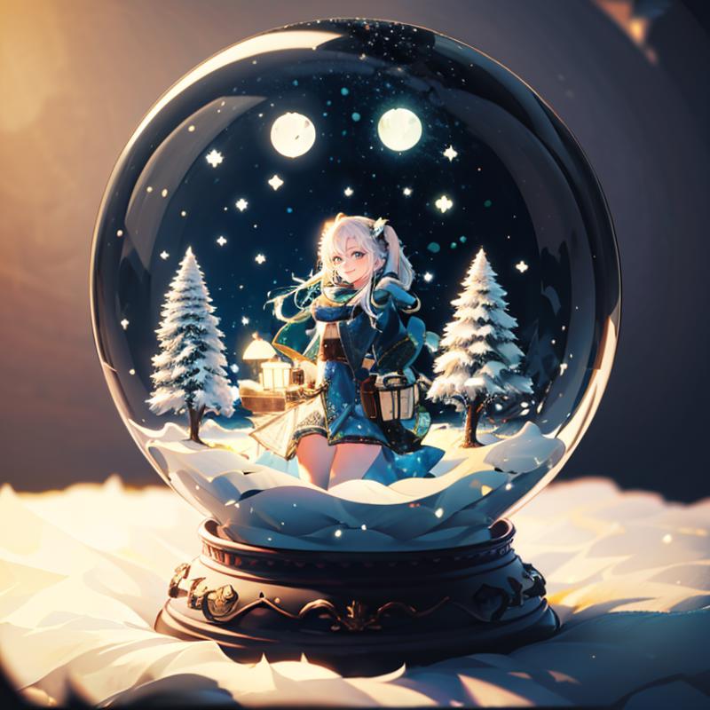 Inside a Snow Globe (Concept) image by CitronLegacy