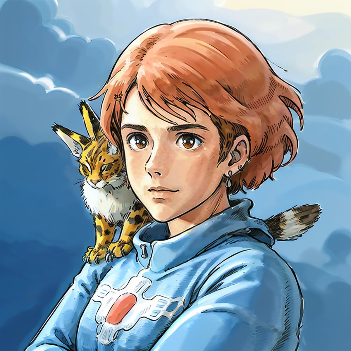 Nausicaa comics (Nausicaa of the Valley of the Wind) LORA image by jibunsagasinotabi