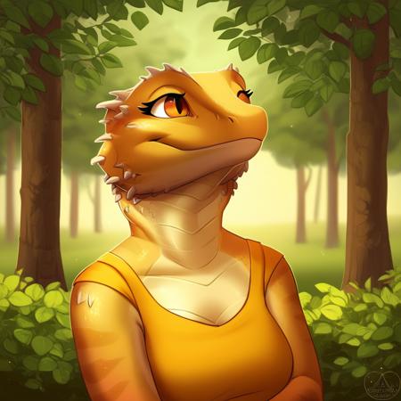 Anthro Bearded Dragon [for pony] V1