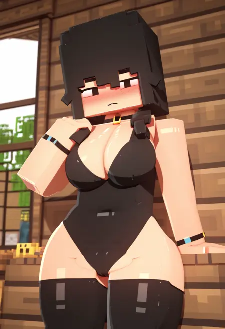 Minecraft style girls [NSFW] / [Jenny Mod] / Fapcraft