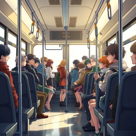 CROWDED BUS ​​🚌​ BY STX