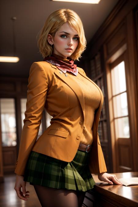 Ashley from RE4 remake - Ashley 1.0, Stable Diffusion LoRA