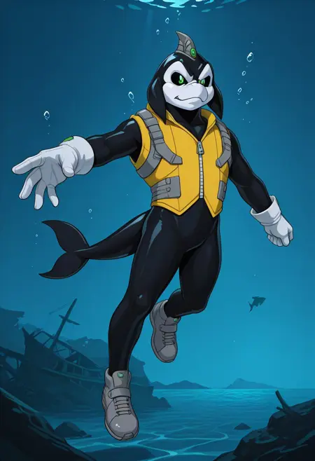 Akhlut the Orca - Sonic Archie Comics