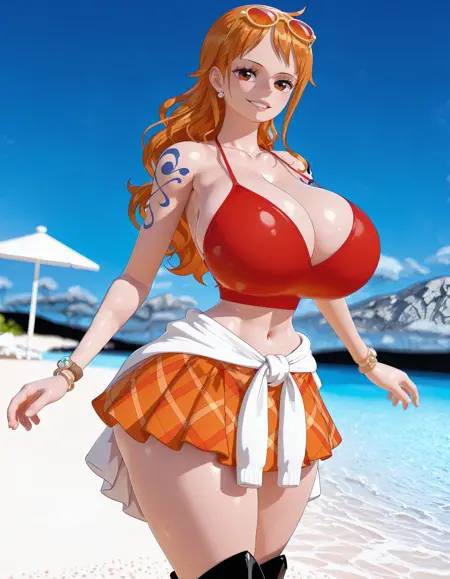 One Piece Film Red - Nami and Robin outfits - Illustrious
