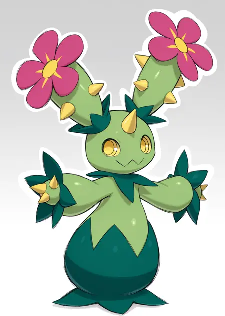 Maractus (Pokemon Black & White) [Illustrious]