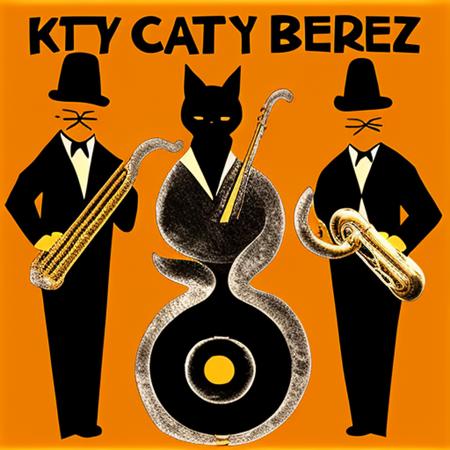 Kitty Cat Jazz Band, albumcover style