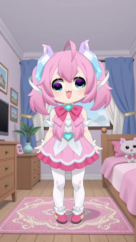 Chibidoki - VTuber (Flux) Derpy Eyes - Flux Dev