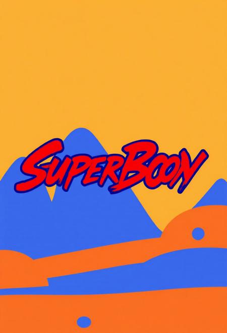 LOGO WRITE IN RED and blue MIXED SUPERVISION LIKE THE ORIGINAL BACKGROUND LIKE IN VIDEO GAME OF THE 1990S GAME BOY