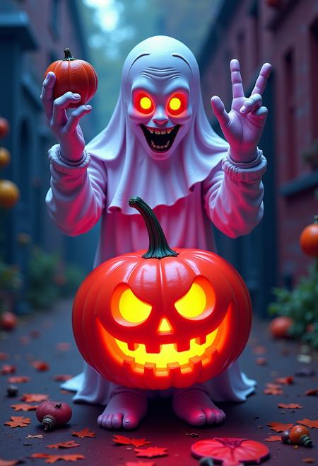 FLUX Helloween Spookymoky Style V1