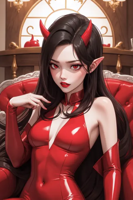 Devilgirl | VK stickers char