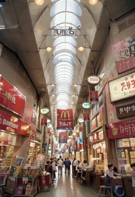 天神橋筋商店街 Tenjinbashisuji shopping street "ten6" PONY