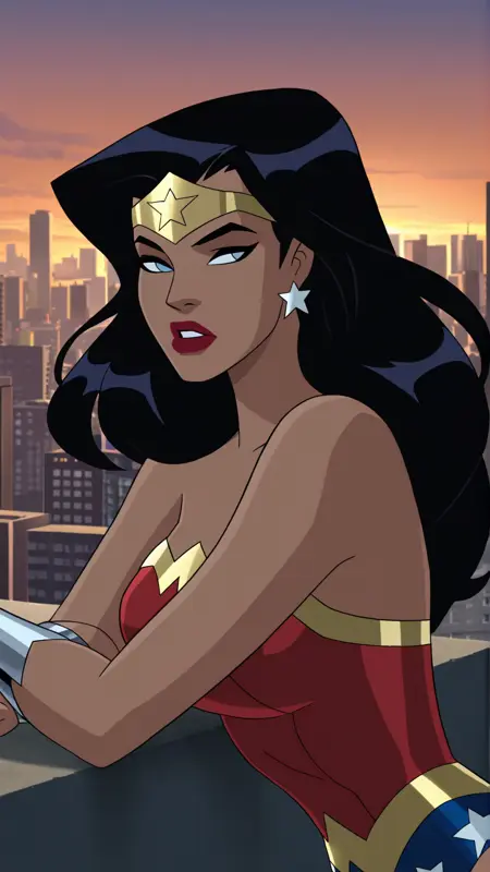 Justice League Unlimited Style