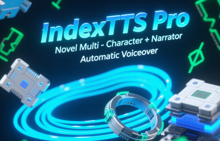 IndexTTS Pro Novel Multi-Character + Narrator Automatic Voiceover v1.0