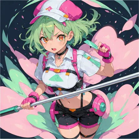 Civitai テストキャラクターLora / Test-Character Lora