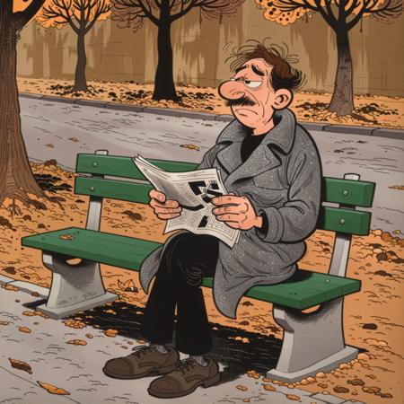 Spanish comic LoRA style v1.0