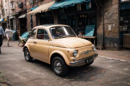 Fiat 500 - Lupin III